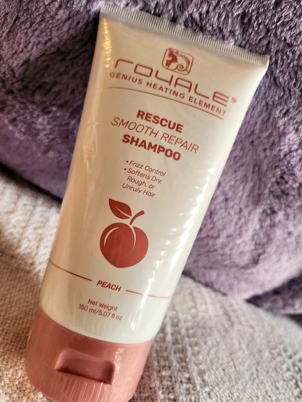 Royal Rescue Smooth Repair Shampoo Peach Shampoo Still In Original Wrapping